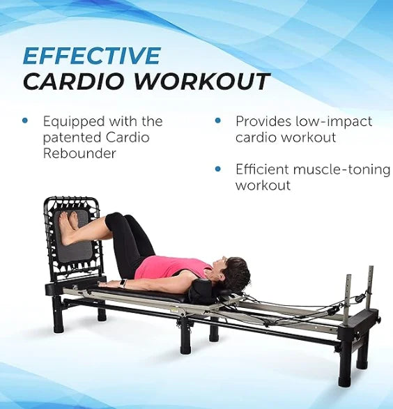 Home Workout Equipment, Pilates Machine w/Resistance