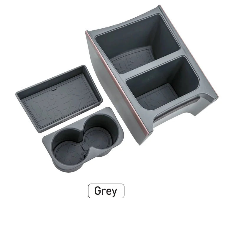 Suitable for ZEEKR X seat aisle storage box, storage box, double-layer storage box, car modification special interior parts