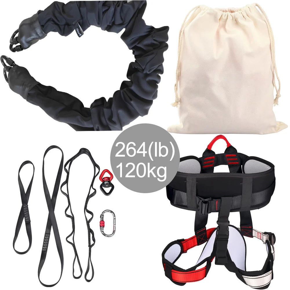 Heavy Bungee Fitness Kit Resistance Belt for Home Gym Yoga Rope Gravity Bungee Training Pro Tool for Home Gym Studio