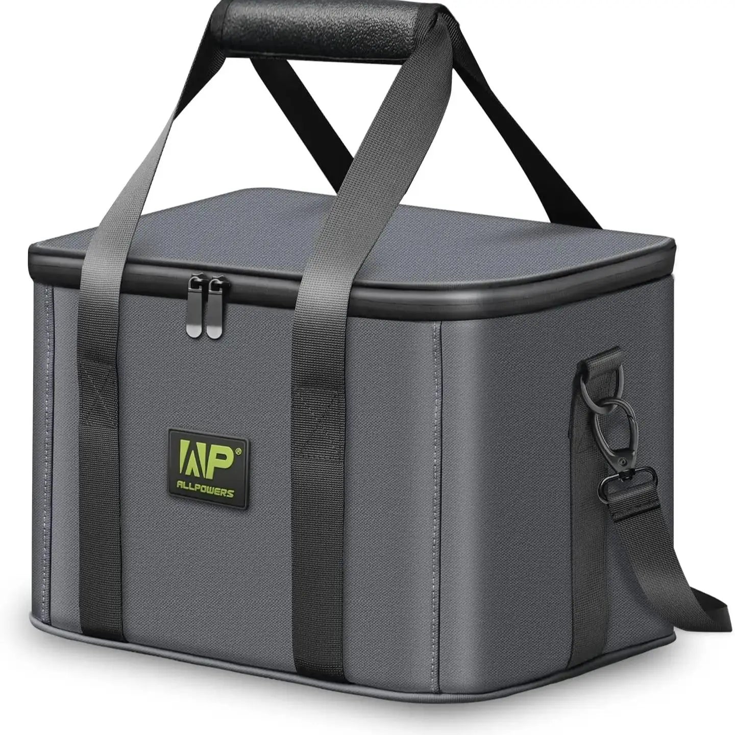 ALLPOWERS Portable Carry Bag for R600 ,S300, Explorer 240, EB3A Portable Powerstation, Battery Case with Waterproof Compartment