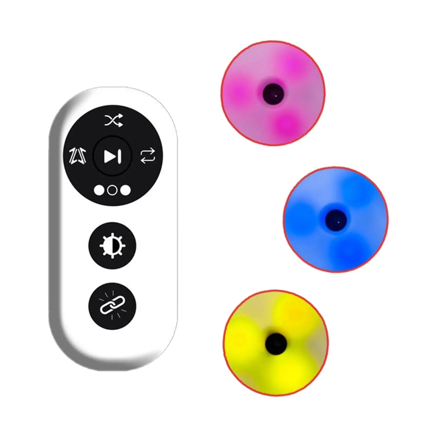 3Pcs Reaction Training Lights Agility Training for Basketball Fencing Soccer