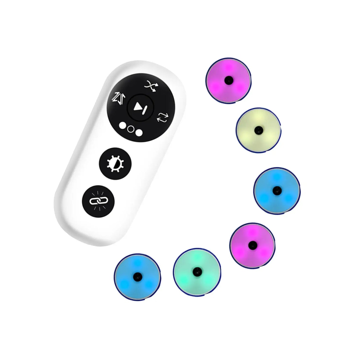 6Pcs Reaction Training Lights Sports Agility Lights Training Set for Boxing