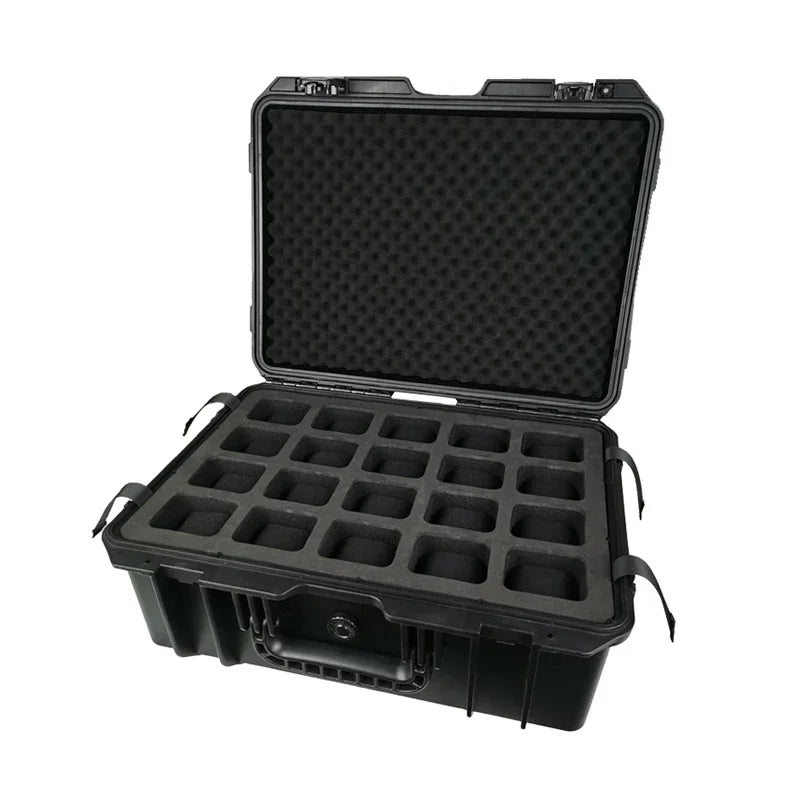 Waterproof Suitcase 40 Grid Watch Storage Box Jewelry Display Box Watch Safety Protection Suitcase Anti Drop Watch Box Toolbox