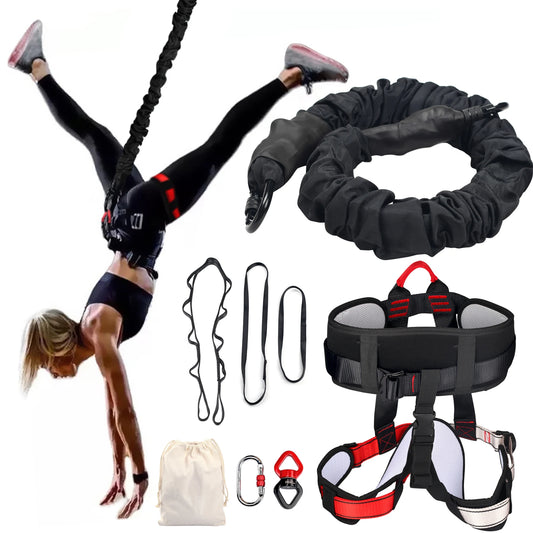 Heavy Bungee Fitness Kit Resistance Belt for Home Gym Yoga Rope Gravity Bungee Training Pro Tool for Home Gym Studio