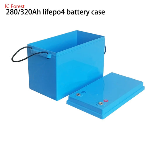 50Ah 90Ah 105Ah 200Ah 280Ah 320Ah Lifepo4 Battery Storage Boxes DIY 12V24V Solar Cells RV Yacht Battery Storage Plastic Case