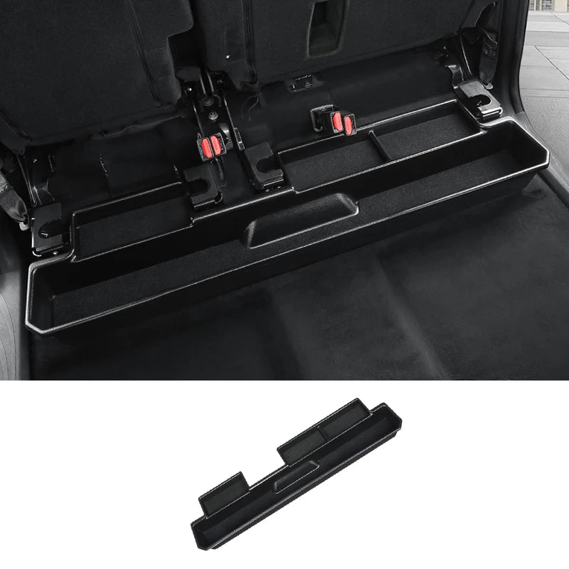 For Great Wall Poer Gwm 2019-2023 Under Seat Storage Box Case  Organizer Vehicle Underseat Drawer Holder