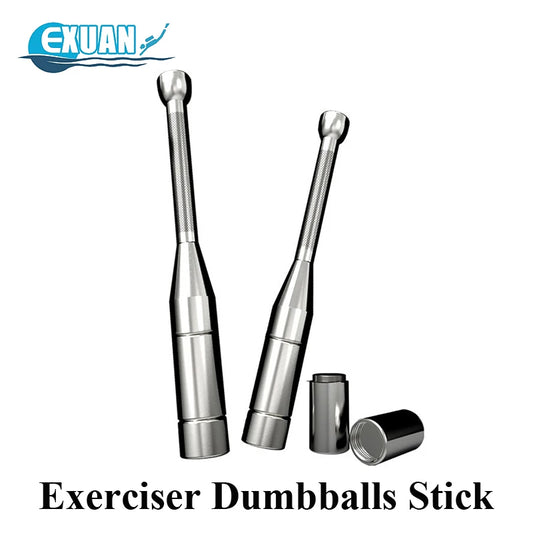 Weighted Steel Indian Club Adjustable Fitness Clubbell Arm Strength Wrist Hand Grip Exerciser Dumbbells Stick Home Gym Equipment